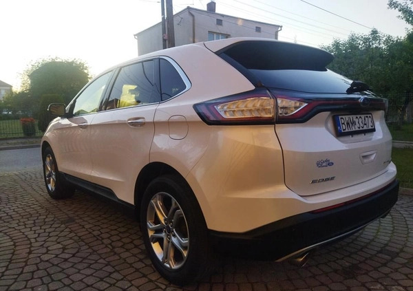 Ford EDGE cena 82900 przebieg: 137000, rok produkcji 2017 z Łapy małe 379